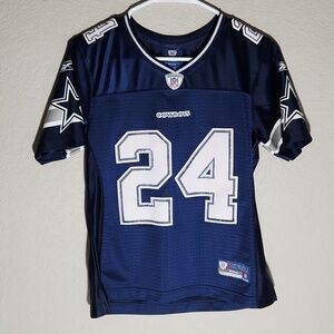 Vintage Dallas Cowboys Jersey Womens Barber 24 Jersey Reebok NFL Size S